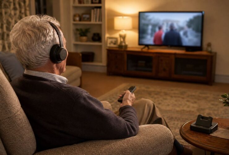 Casque TV sans fil pour senior : comment choisir un modèle simple et confortable